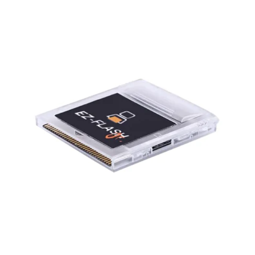 SD card with EZ-Flash logo on a white background