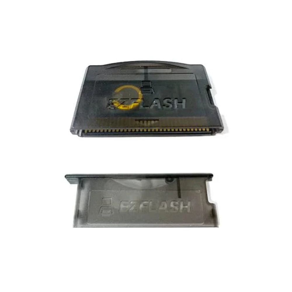 Two EZ Flash cartridges on a white background