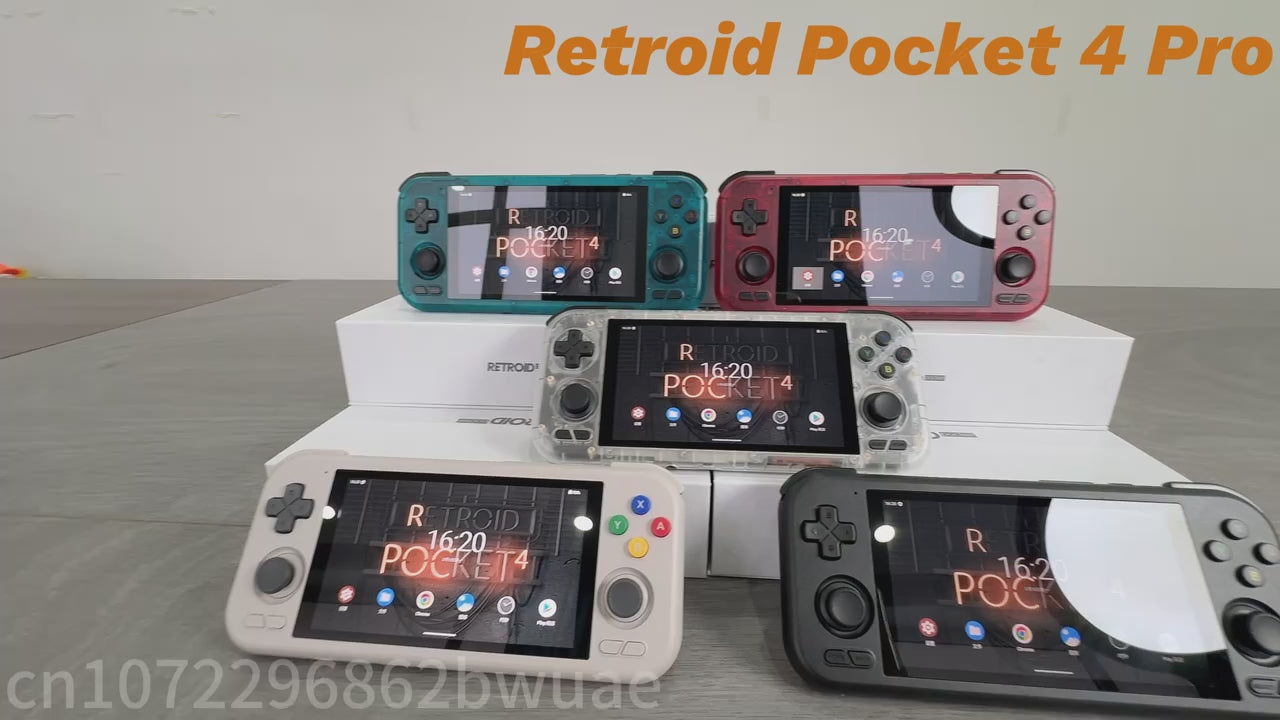 Retroid Pocket 4 and 4 Pro MP4 Video Preview
